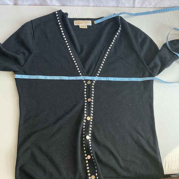 Michael Kors Two Piece Studded Cardigan Set Size Small - Picture 12 of 13